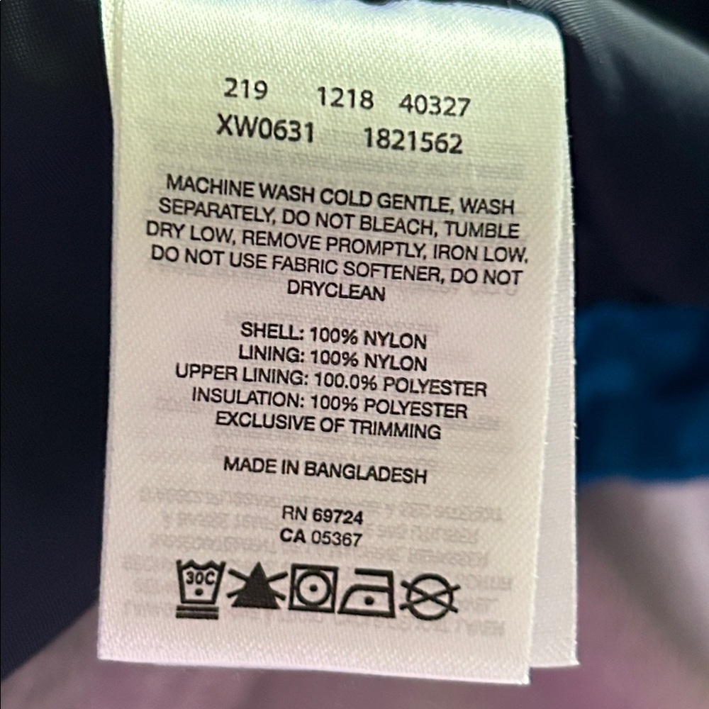 Columbia Women’s Bright Blue Nylon Coat Size 2X - Picture 12 of 14